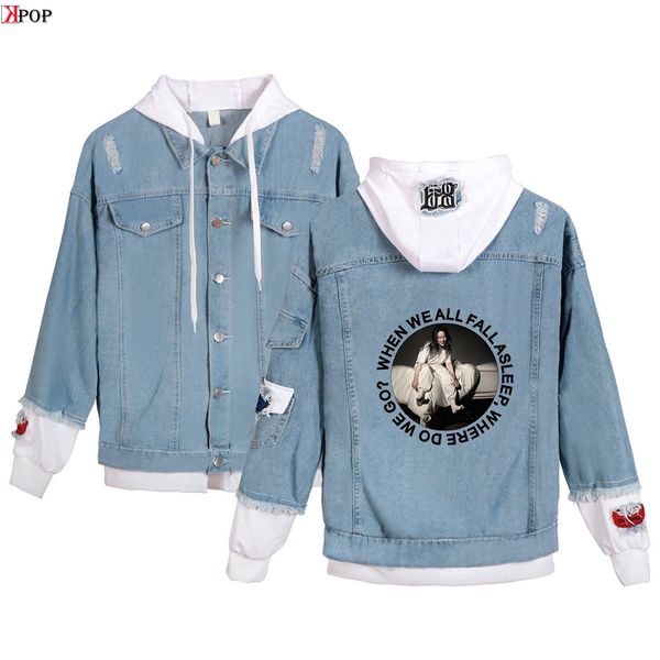 billie eilish autumn hooded denim jacket for women casual jeans jacket holes vintage coat female loose streetwear basic coats, Black
billie eilish autumn hooded denim jacket for women casual jeans jacket holes vintage coat female loose streetwear basic coats, Black
