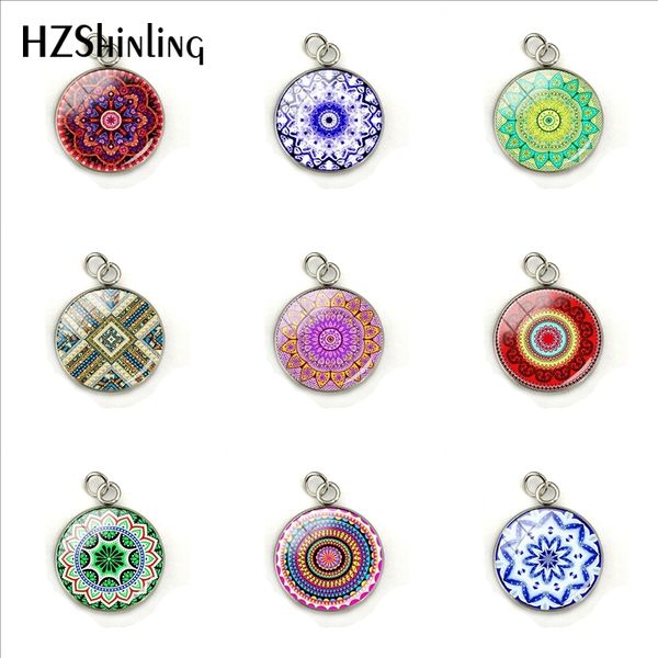 bohemian style vintage mandala round pendants handmade glass cabochon mandala art p stainless steel charms jewelry, Silver
bohemian style vintage mandala round pendants handmade glass cabochon mandala art p stainless steel charms jewelry, Silver