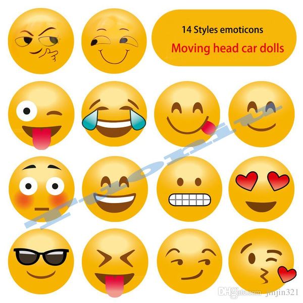 14 styles emoticons dolls creative car spring dolls decoration car shaking head dolls cute emoticons toys sell
14 styles emoticons dolls creative car spring dolls decoration car shaking head dolls cute emoticons toys sell