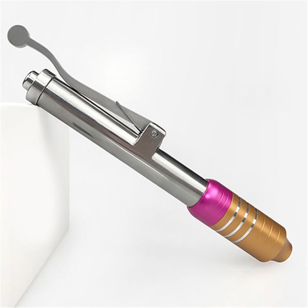 Hyaluron pen high pre ure needle injection me otherapy pen hyaluronic acid erum gun device with yringe ampoule head
Hyaluron pen high pre ure needle injection me otherapy pen hyaluronic acid erum gun device with yringe ampoule head