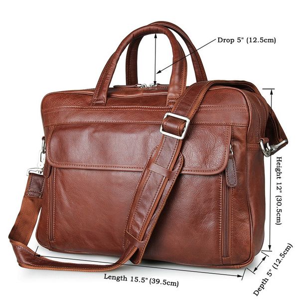 luufan briefcase male man business trip large capacity red-brown casual crazy horse leather office daily fit 15'' pc files
luufan briefcase male man business trip large capacity red-brown casual crazy horse leather office daily fit 15'' pc files