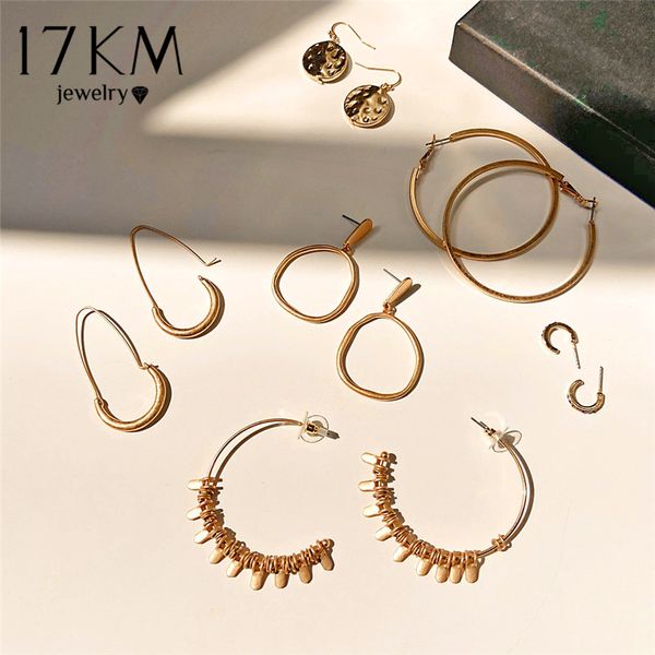 17km vintage gold star moon earrings for women girls fashion hollow geometric round paper clip drop earring trendy 2020 jewelry, Silver
17km vintage gold star moon earrings for women girls fashion hollow geometric round paper clip drop earring trendy 2020 jewelry, Silver