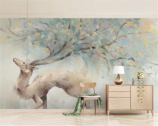 custom 3d animal wallpaper nordic simple elk branch antler home decor living room bedroom wallcovering hd wallpaper
custom 3d animal wallpaper nordic simple elk branch antler home decor living room bedroom wallcovering hd wallpaper