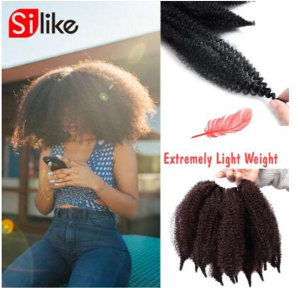8'' crochet marley braids black hair soft afro twist synthetic braiding hair extensions high temperature fiber for woman
8'' crochet marley braids black hair soft afro twist synthetic braiding hair extensions high temperature fiber for woman