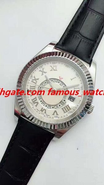 luxury watches male black brown leather bracelet 6 colors dial *new* 42mm automatic fashion men's watch wristwatch, Slivery;brown
luxury watches male black brown leather bracelet 6 colors dial *new* 42mm automatic fashion men's watch wristwatch, Slivery;brown