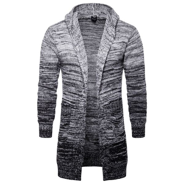 2018 new fashion autumn grey hooded knitted cardigan cardigan casual coat men sweater knitwear dropshipping, White;black
2018 new fashion autumn grey hooded knitted cardigan cardigan casual coat men sweater knitwear dropshipping, White;black