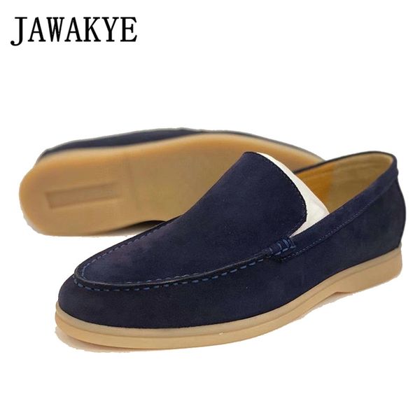 men's kidsuede leather loafers comfortable business shoes for men royal blue men's driving shoes flat heel rubber sole, Black
men's kidsuede leather loafers comfortable business shoes for men royal blue men's driving shoes flat heel rubber sole, Black