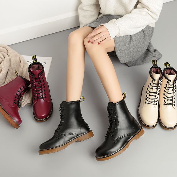 2019 women genuine leather shoes winter keep warm female black ankle boots short plush non-slip and wearproof botas mujer mx200324
2019 women genuine leather shoes winter keep warm female black ankle boots short plush non-slip and wearproof botas mujer mx200324