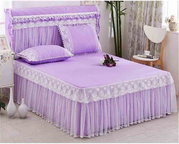 romantic wedding bedding mattress cover pillow cases 1/3pcs solid lace princess bedspread bed skirt fitted sheet twin queen king
romantic wedding bedding mattress cover pillow cases 1/3pcs solid lace princess bedspread bed skirt fitted sheet twin queen king
