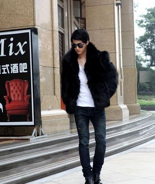 brown black plus cotton warm faux fur coat mens leather jacket men short coat villus winter loose thermal thicken outerwear
brown black plus cotton warm faux fur coat mens leather jacket men short coat villus winter loose thermal thicken outerwear
