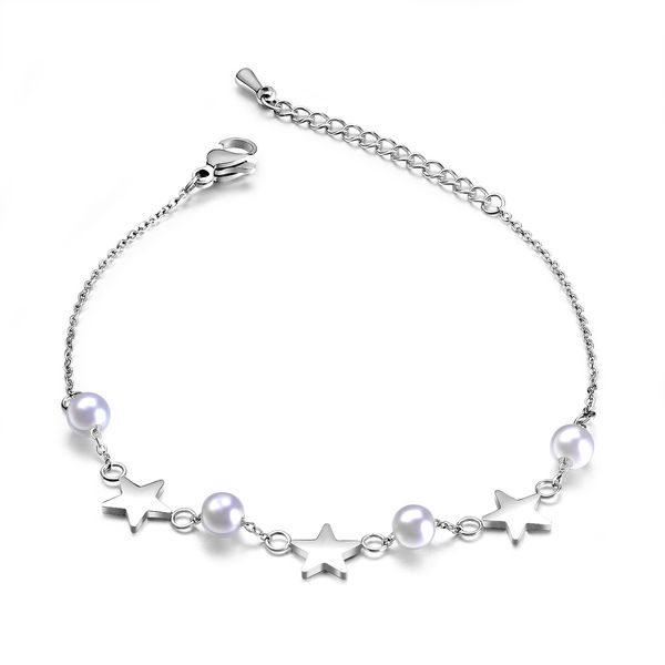 trendy star artificial pearls stainless steel woman bracelet bangle rose gold/steel adjustable jewelry valentine's day gift gs983, Golden;silver
trendy star artificial pearls stainless steel woman bracelet bangle rose gold/steel adjustable jewelry valentine's day gift gs983, Golden;silver