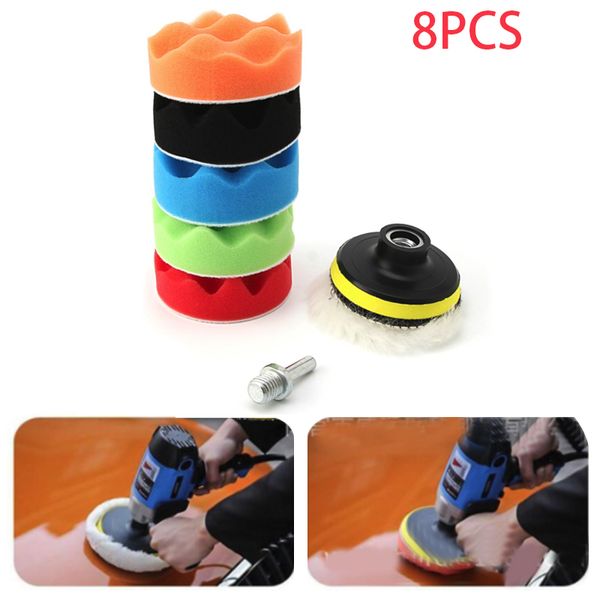 7pcs 3/4/5/6/7 inch buffer pad set auto car polishing pad kit for car polisher scratches repair clean accessories paint care
7pcs 3/4/5/6/7 inch buffer pad set auto car polishing pad kit for car polisher scratches repair clean accessories paint care