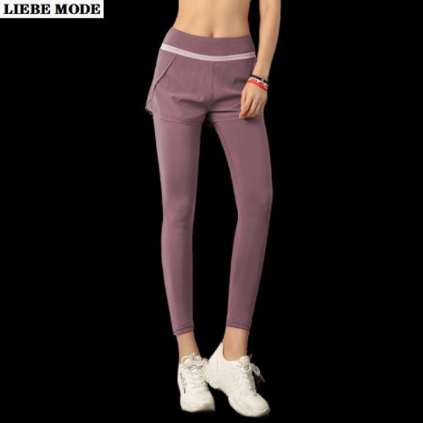 sport leggings tights yoga pants fitness full length high waist gym running exercise trousers faux 2 piece stretchy pantalones, White;red
sport leggings tights yoga pants fitness full length high waist gym running exercise trousers faux 2 piece stretchy pantalones, White;red