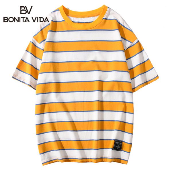 bonita vida striped cotton hip hop t-shirts men 2020 summer harajuku style t-shirts short sleeve tee shirts streetwear, White;black
bonita vida striped cotton hip hop t-shirts men 2020 summer harajuku style t-shirts short sleeve tee shirts streetwear, White;black
