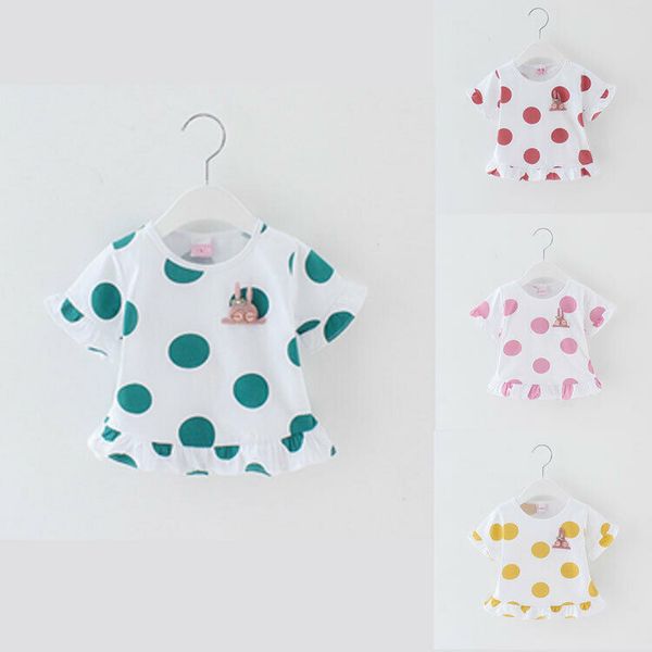 pudcoco 2019 summer cute newborn baby girl polka dot t-shirt cotton ruffle sunsuit outfit cute clothes, Blue
pudcoco 2019 summer cute newborn baby girl polka dot t-shirt cotton ruffle sunsuit outfit cute clothes, Blue
