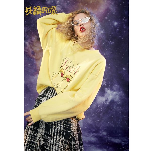 elf sack new fashion woman sweatshirts cotton casual oversized women sweatshirt o-neck character pullover femme hoodies sudadera, Black
elf sack new fashion woman sweatshirts cotton casual oversized women sweatshirt o-neck character pullover femme hoodies sudadera, Black