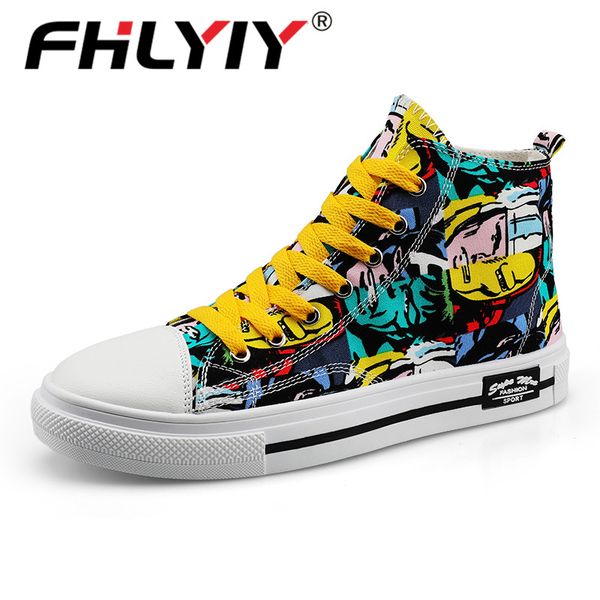 fhlyiy 35-44 canvas men's casual shoes graffiti high shoes men breathable espadrilles men flats male sneakers zapatillas, Black
fhlyiy 35-44 canvas men's casual shoes graffiti high shoes men breathable espadrilles men flats male sneakers zapatillas, Black