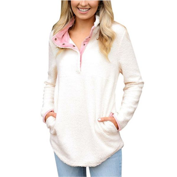 new winter womens hoodies fashion women's long sleeve fleece sweatshirt ladies warm zip solid fuzzy hoodie pullover female sale, Black
new winter womens hoodies fashion women's long sleeve fleece sweatshirt ladies warm zip solid fuzzy hoodie pullover female sale, Black