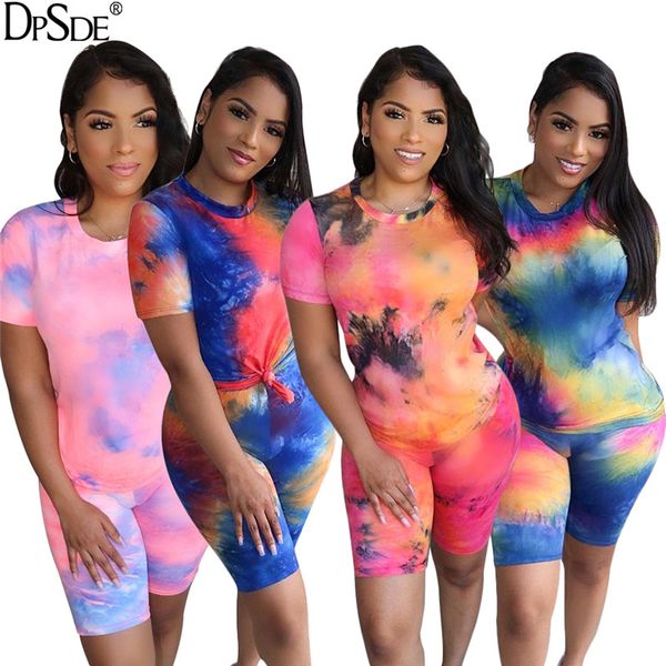dpsde women 2020 new casual street style sets short sleeve round neck elastic short pants printed two piece sets, White
dpsde women 2020 new casual street style sets short sleeve round neck elastic short pants printed two piece sets, White