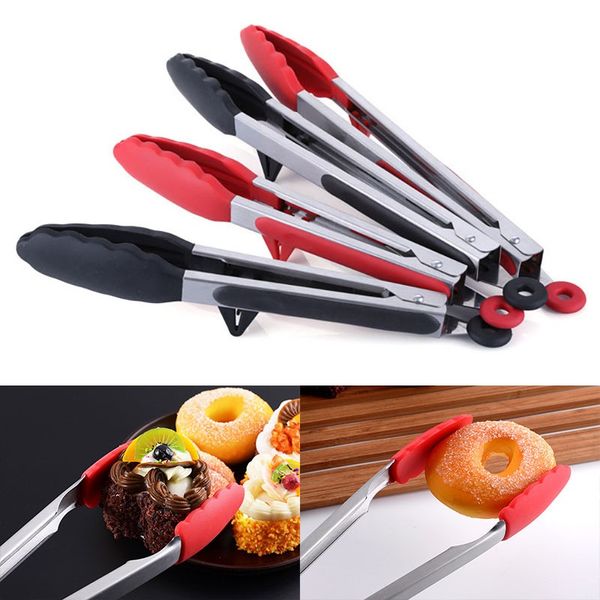 new bbq food clip heat resistant silicone stainless steel kitchen cooking cake bread catering baking tools kitchen accessories fa2201
new bbq food clip heat resistant silicone stainless steel kitchen cooking cake bread catering baking tools kitchen accessories fa2201