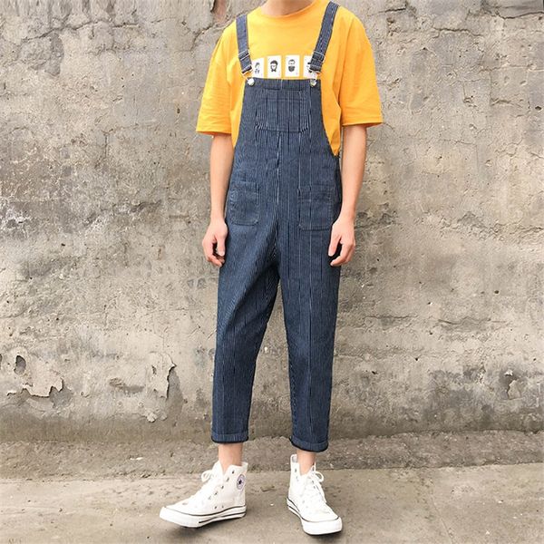korean fashion hip hop style suspender pants youthful casula wild overalls trend mens bib jeans size s-2xl, Blue
korean fashion hip hop style suspender pants youthful casula wild overalls trend mens bib jeans size s-2xl, Blue