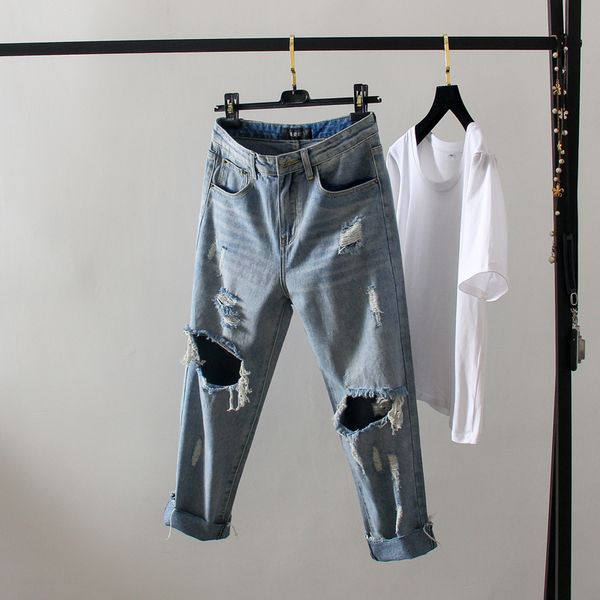 spring autumn new hole jeans women clothing big size korean loose casual fashion female straight jeans abbigliamento donna z279, Black;white
spring autumn new hole jeans women clothing big size korean loose casual fashion female straight jeans abbigliamento donna z279, Black;white