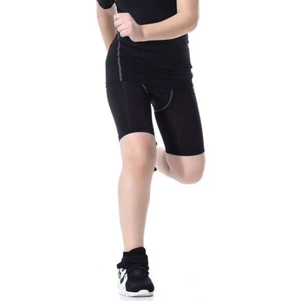 kids sportswear tight quick dry breathable elastic sports shorts for boys girls do2, White;black
kids sportswear tight quick dry breathable elastic sports shorts for boys girls do2, White;black
