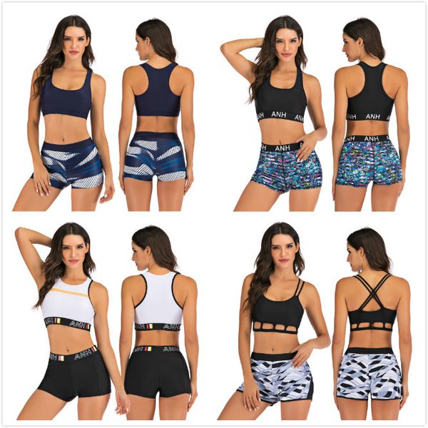 2pcs/set women's yoga suit fitness clothing sportswear for female workout sports clothes athletic running yoga suit swimsuit set, Black;blue
2pcs/set women's yoga suit fitness clothing sportswear for female workout sports clothes athletic running yoga suit swimsuit set, Black;blue