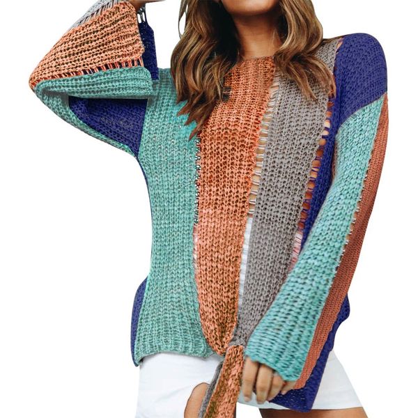 female sweaters femme women knitted long sleeve knot patchwork roupas femininas sweater female sweaters plus size, White;black
female sweaters femme women knitted long sleeve knot patchwork roupas femininas sweater female sweaters plus size, White;black
