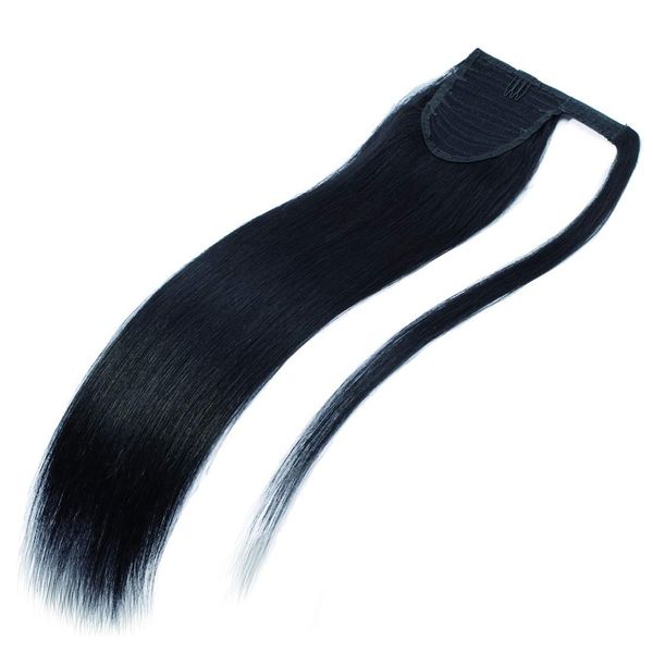 24inch straight wrap around ponytail extension for women. premium human hair fiber 100g-160g (1b# off black)
24inch straight wrap around ponytail extension for women. premium human hair fiber 100g-160g (1b# off black)
