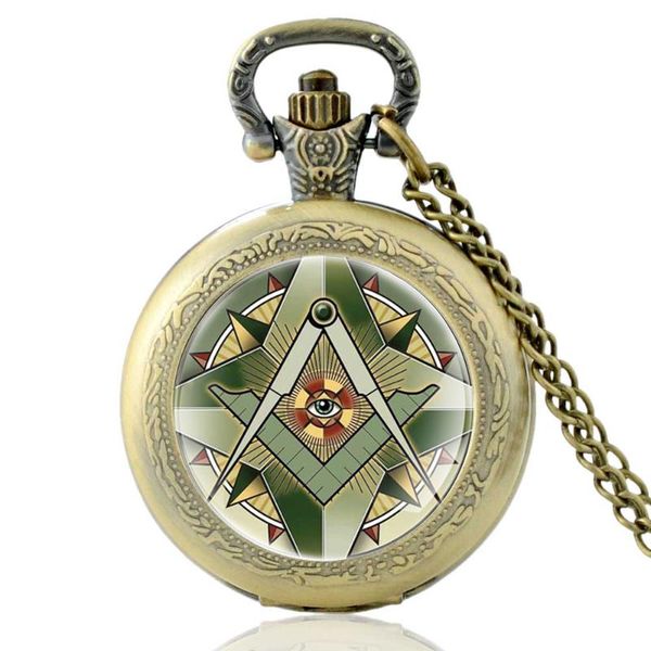 vintage and accepted masons glass dome quartz pocket watch classic men women bronze necklace pendant gifts, Slivery;golden
vintage and accepted masons glass dome quartz pocket watch classic men women bronze necklace pendant gifts, Slivery;golden