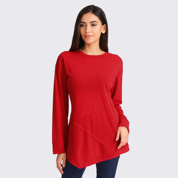 2019 vestidos verano women casual long sleeve o neck patchwork pullover t shirt soft print slimming classic, White
2019 vestidos verano women casual long sleeve o neck patchwork pullover t shirt soft print slimming classic, White