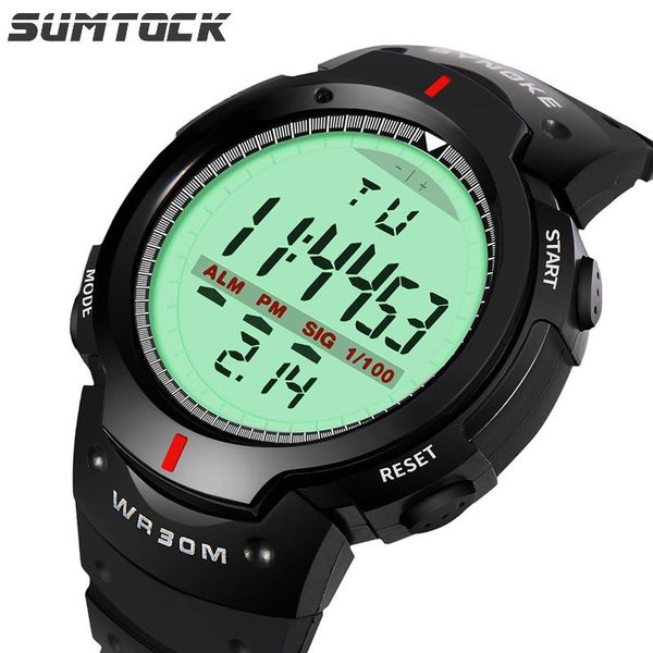sumtock electronic watch sports men waterproof night light multi-functional outdoor mountain climbing large screen electronic wa, Slivery;brown
sumtock electronic watch sports men waterproof night light multi-functional outdoor mountain climbing large screen electronic wa, Slivery;brown