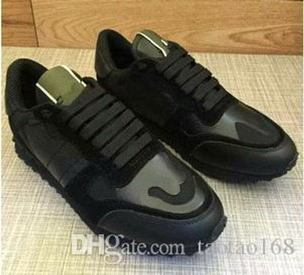 size 35-46 women/men casual shoes camouflage genuine leather lace up couple star shoes rivets flat shoes, Black
size 35-46 women/men casual shoes camouflage genuine leather lace up couple star shoes rivets flat shoes, Black