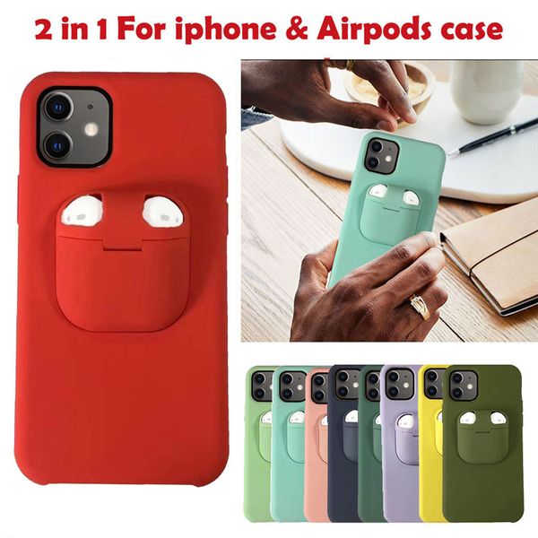 liquid silicone phone case for iphone 11 pro max 11pro xs max xr x 8 7 with earphone storage box for airpods drop-proof protective cover
liquid silicone phone case for iphone 11 pro max 11pro xs max xr x 8 7 with earphone storage box for airpods drop-proof protective cover