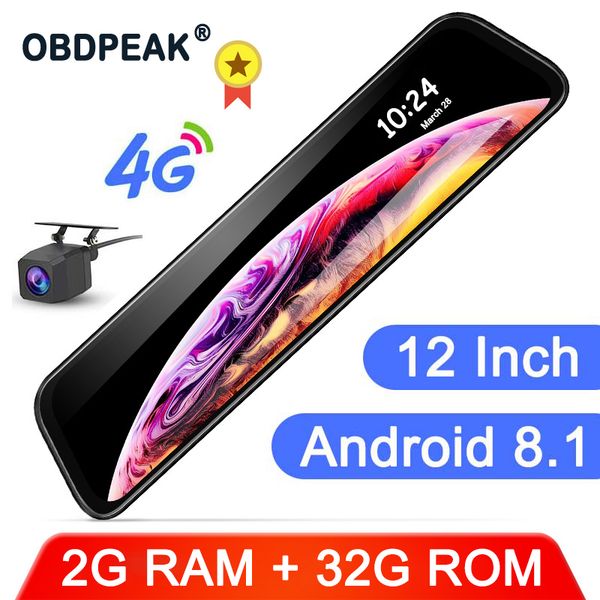 4g android 8.1 12" car dash dvr rearview camera mirror wifi gps maps full hd 1080p dual lens video recorder 24h monitor
4g android 8.1 12" car dash dvr rearview camera mirror wifi gps maps full hd 1080p dual lens video recorder 24h monitor