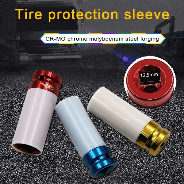 3pcs set car tire protection sleeves impact nut durable auto repair hardware tool m8617
3pcs set car tire protection sleeves impact nut durable auto repair hardware tool m8617