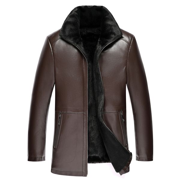 men's leather & faux 2021 winter jacket men fur collar coat male motorcycle warm jaqueta, m-4x, Black
men's leather & faux 2021 winter jacket men fur collar coat male motorcycle warm jaqueta, m-4x, Black
