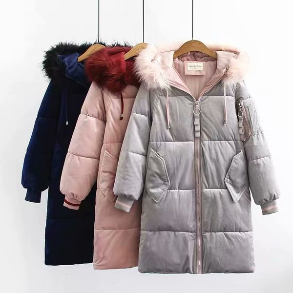 fashion women flowers down parka big collar big fur winter parka code jas long loose collar female, Black
fashion women flowers down parka big collar big fur winter parka code jas long loose collar female, Black