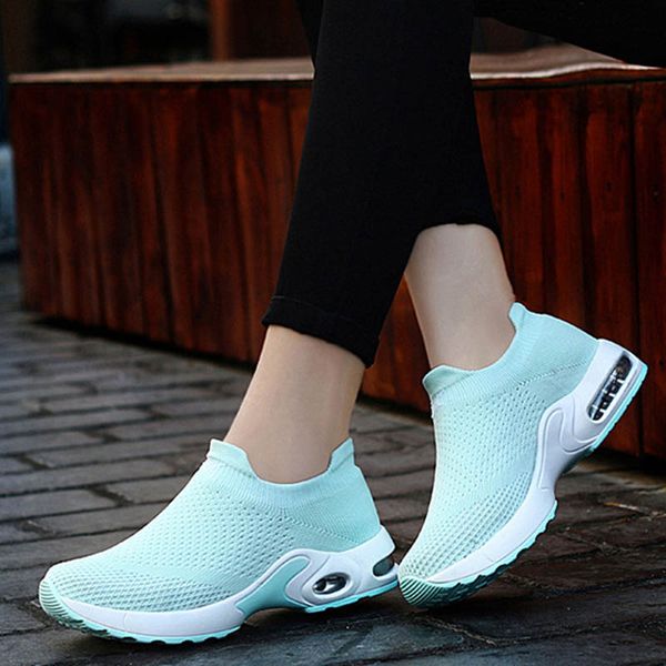 2020 spring fashion women sneakers flying knit shoes breathable comfort women's slip on casual flats shoes summer plus size, Black
2020 spring fashion women sneakers flying knit shoes breathable comfort women's slip on casual flats shoes summer plus size, Black