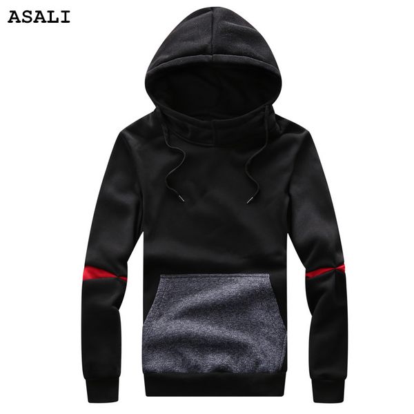 asali mens brand clothing spring autumn casual patchwork hooded pullover men's hoodies & sweatshirts y34, Black
asali mens brand clothing spring autumn casual patchwork hooded pullover men's hoodies & sweatshirts y34, Black
