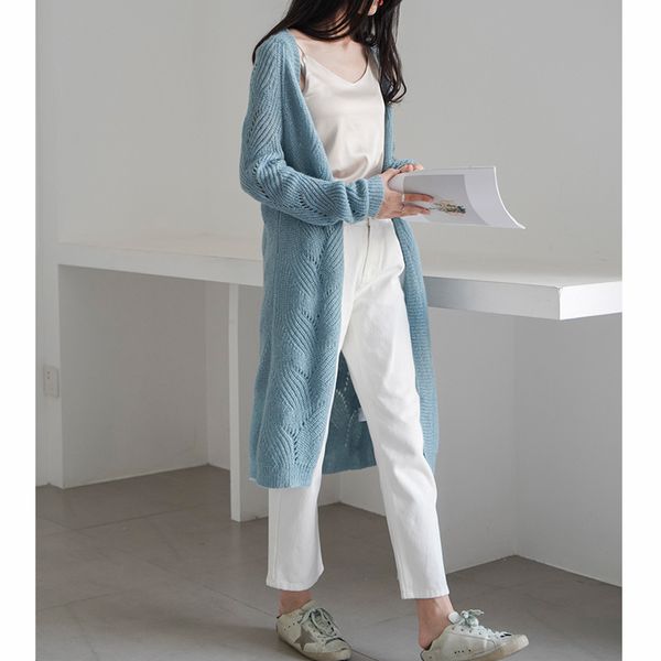 new sweater women's solid color cardigan jacket sweater autumn and winter, White
new sweater women's solid color cardigan jacket sweater autumn and winter, White