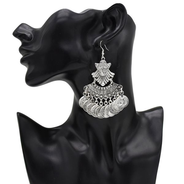 gypsy tribal silver gold metal tassel coins flower wholesale fringe drop earrings jewelry earrings women bohemian long earring, Golden
gypsy tribal silver gold metal tassel coins flower wholesale fringe drop earrings jewelry earrings women bohemian long earring, Golden