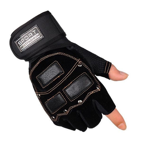 motorcycle moto bike gloves half finger ventilation non-slip weightlifting protect hand apparatus training bodybuilding glove, Black
motorcycle moto bike gloves half finger ventilation non-slip weightlifting protect hand apparatus training bodybuilding glove, Black