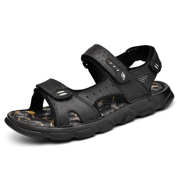 2020 summer sandals for men beach cool first layer cowhide fashion outdoor casual andals sale sandals large size, Black
2020 summer sandals for men beach cool first layer cowhide fashion outdoor casual andals sale sandals large size, Black