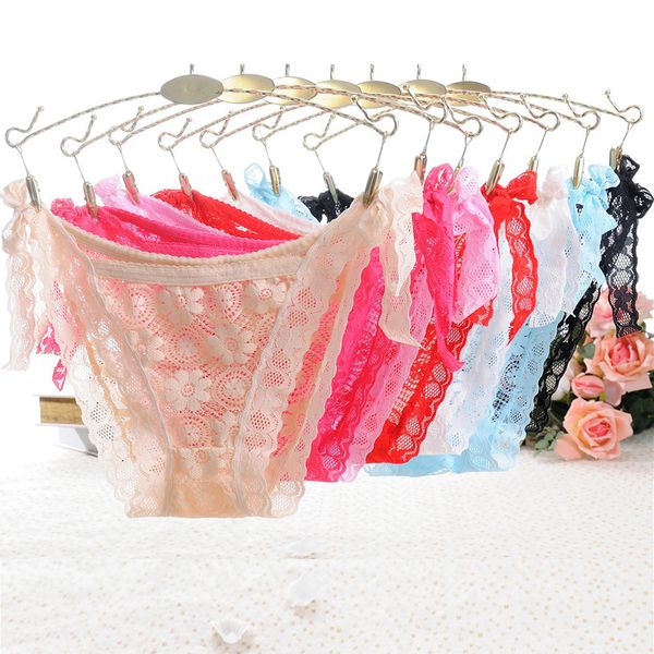 la maxpa 3pcs underwear fashion women ultra-thin lace floral g-string elastic strap bandage design briefs panties underwear k383, Black;pink
la maxpa 3pcs underwear fashion women ultra-thin lace floral g-string elastic strap bandage design briefs panties underwear k383, Black;pink