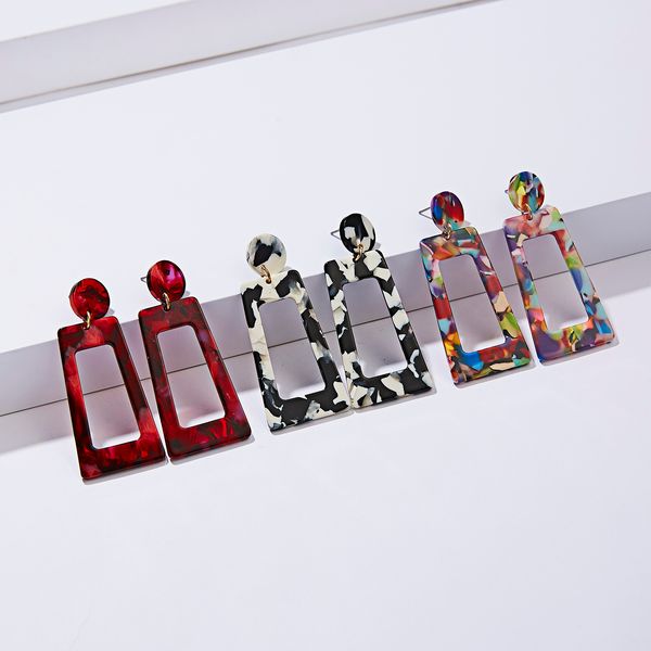 rinhoosimple geometric trapezoidal acetate earrings for women large long colorful acetate drop rectangle earrings party jewelry, Silver
rinhoosimple geometric trapezoidal acetate earrings for women large long colorful acetate drop rectangle earrings party jewelry, Silver
