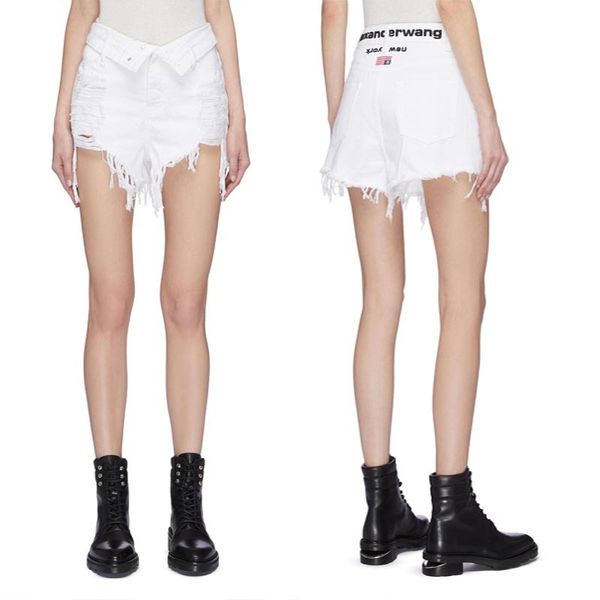 2020 spring summer tassel hole embroidered letter jeans shorts white shorts women a2, Blue
2020 spring summer tassel hole embroidered letter jeans shorts white shorts women a2, Blue