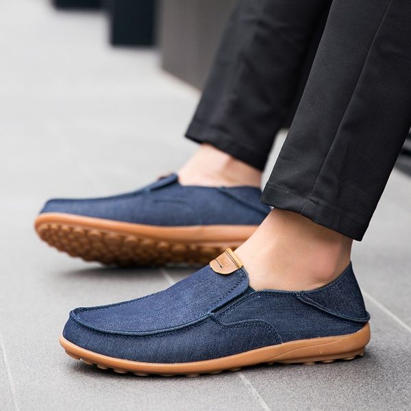 fashion men canvas shoes casual loafers breathable flat walking shoes men sneakers comfort driving shoe moccasins big size 38-47, Black
fashion men canvas shoes casual loafers breathable flat walking shoes men sneakers comfort driving shoe moccasins big size 38-47, Black