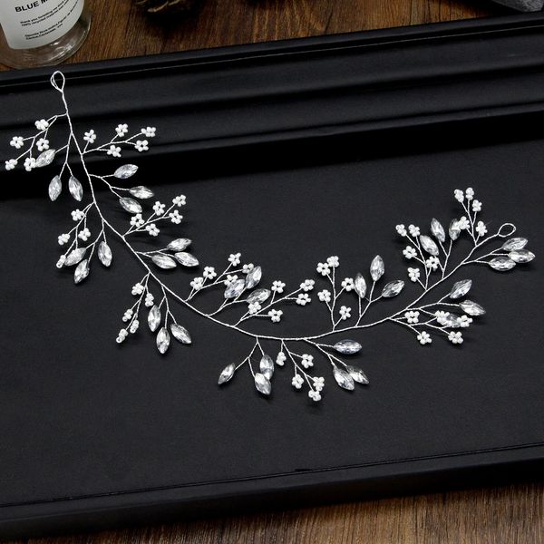 bride manual twist bead hair band hair decorate pearl fresh idea decorate, Silver
bride manual twist bead hair band hair decorate pearl fresh idea decorate, Silver